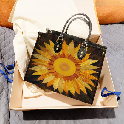 Lorva Leather Bag Sunny Bloom