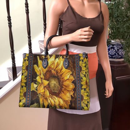 Lorva Leather Bag Golden Radiance