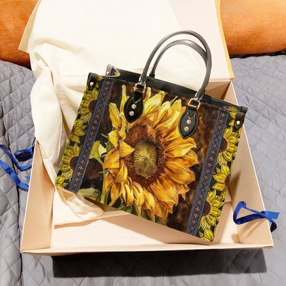 Lorva Leather Bag Golden Radiance