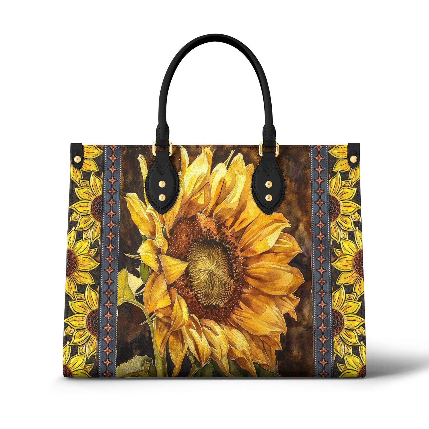 Lorva Leather Bag Golden Radiance