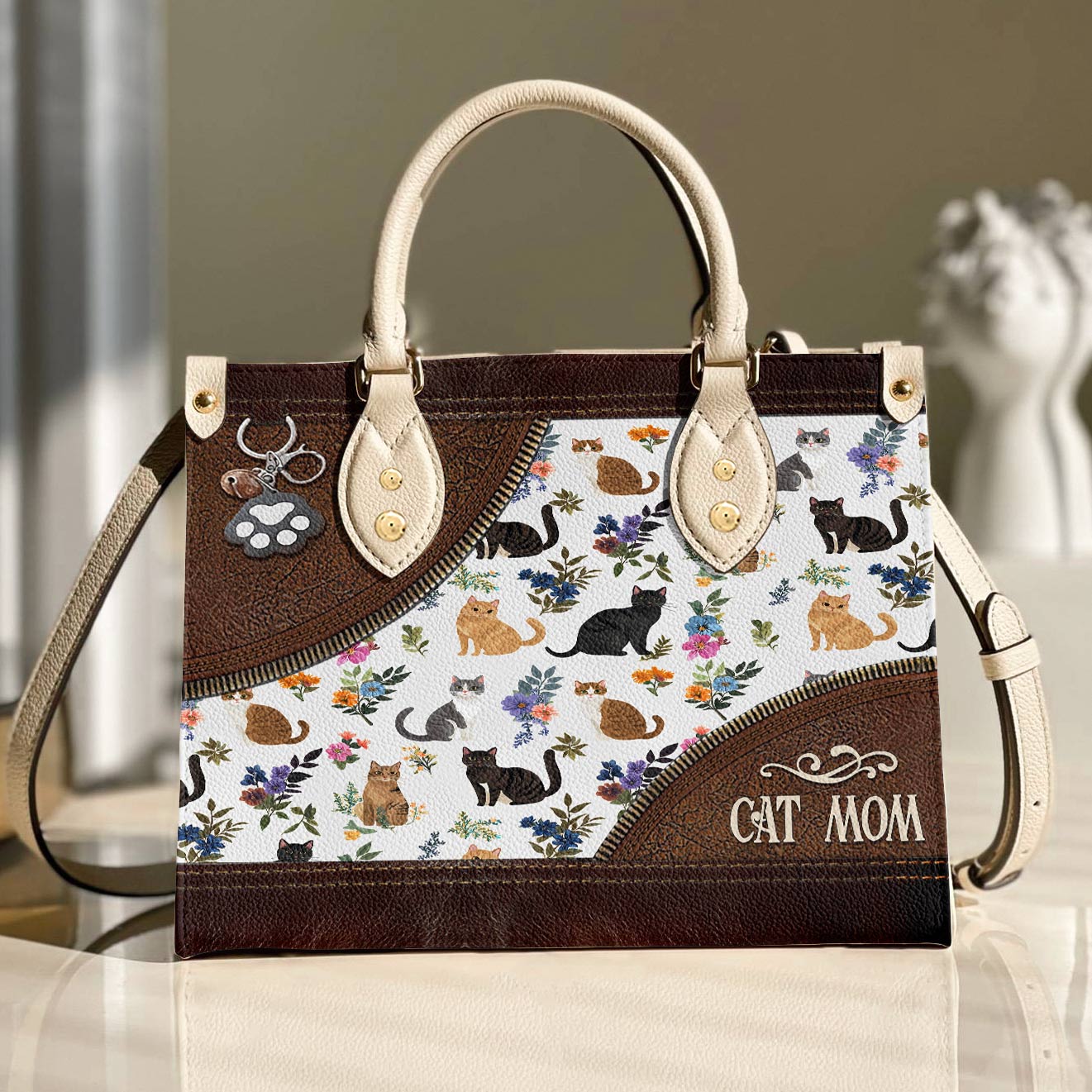 Lorva Leather Bag Beautiful Catmom