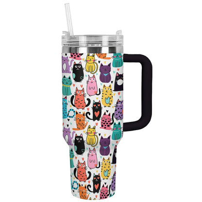 Lorva Tumbler Cute Kitten