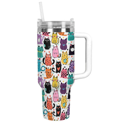 Lorva Tumbler Cute Kitten