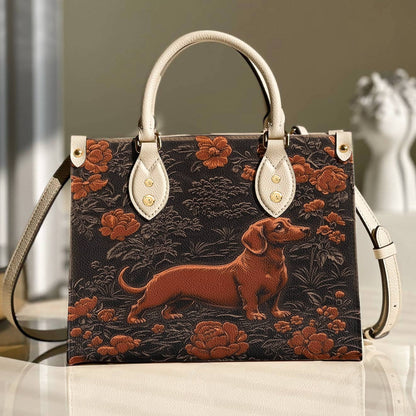Lorva Leather Bag Majestic Dachshund