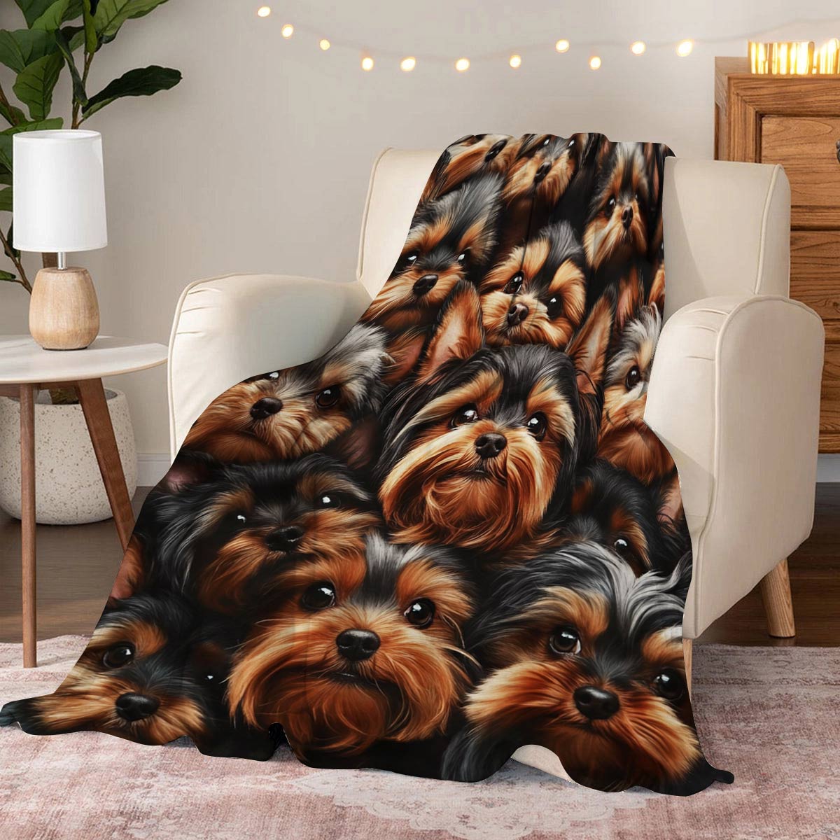 Lorva Fleece Blanket Amazing Yorkie