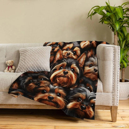 Lorva Fleece Blanket Amazing Yorkie