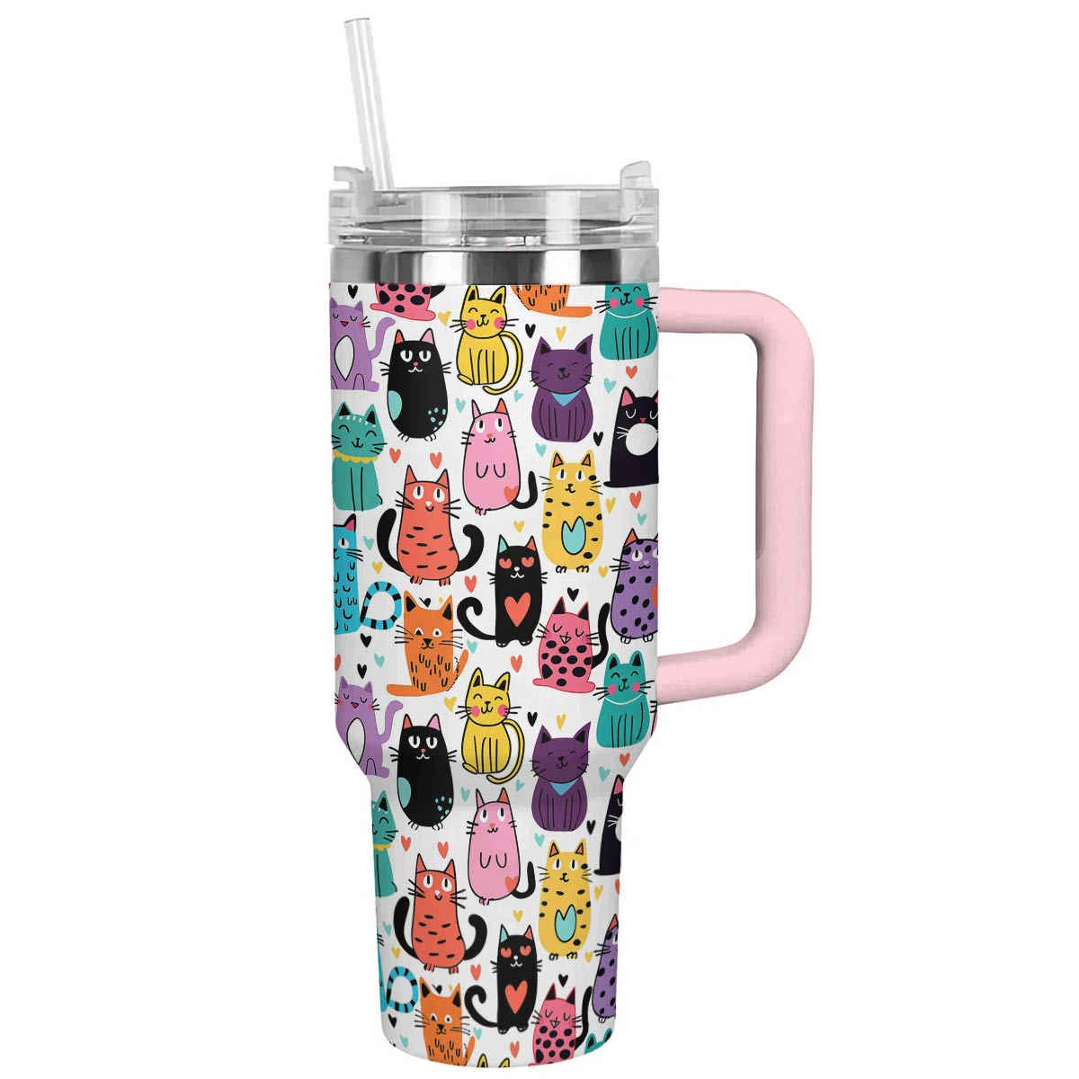 Lorva Tumbler Cute Kitten