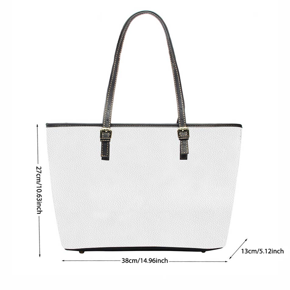 Lorva Leather Tote Bag Leopard Sunflowers