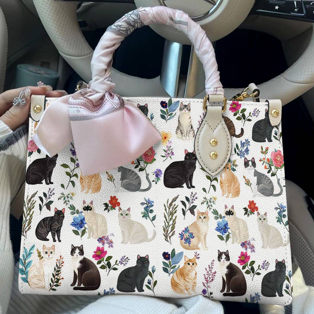 Lorva Leather Bag Whisker Wonderland