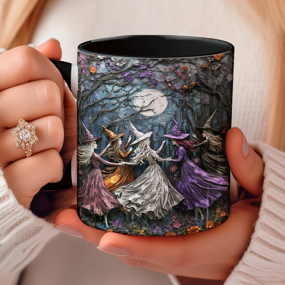 Lorva Witch Accent Mug Beautiful Witchy Women