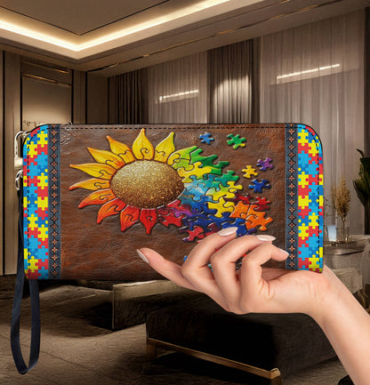 Lorva Leather Wallet You Are My Sunshine