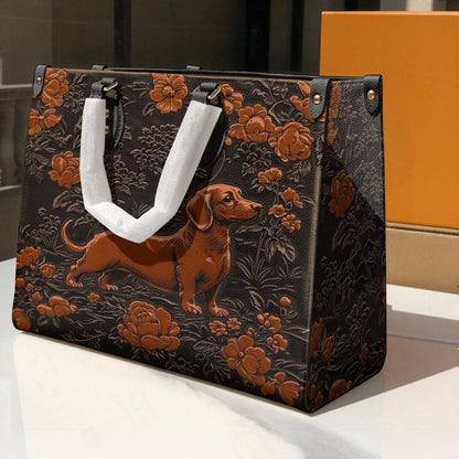 Lorva Leather Bag Majestic Dachshund