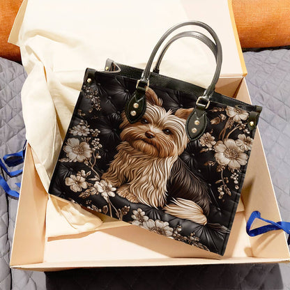 Lorva Yorkie Leather Bag Regal