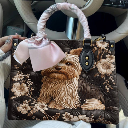 Lorva Yorkie Leather Bag Regal