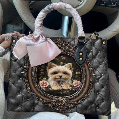 Lorva Yorkie Leather Bag Victorian