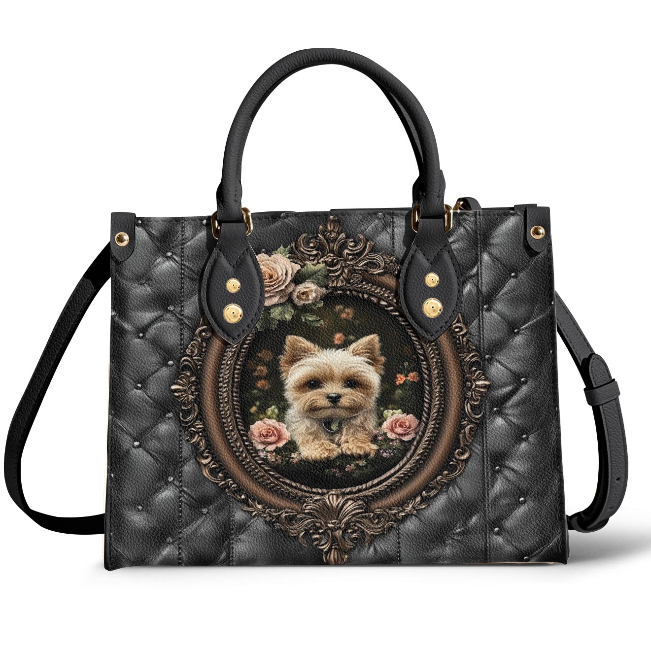 Lorva Yorkie Leather Bag Victorian