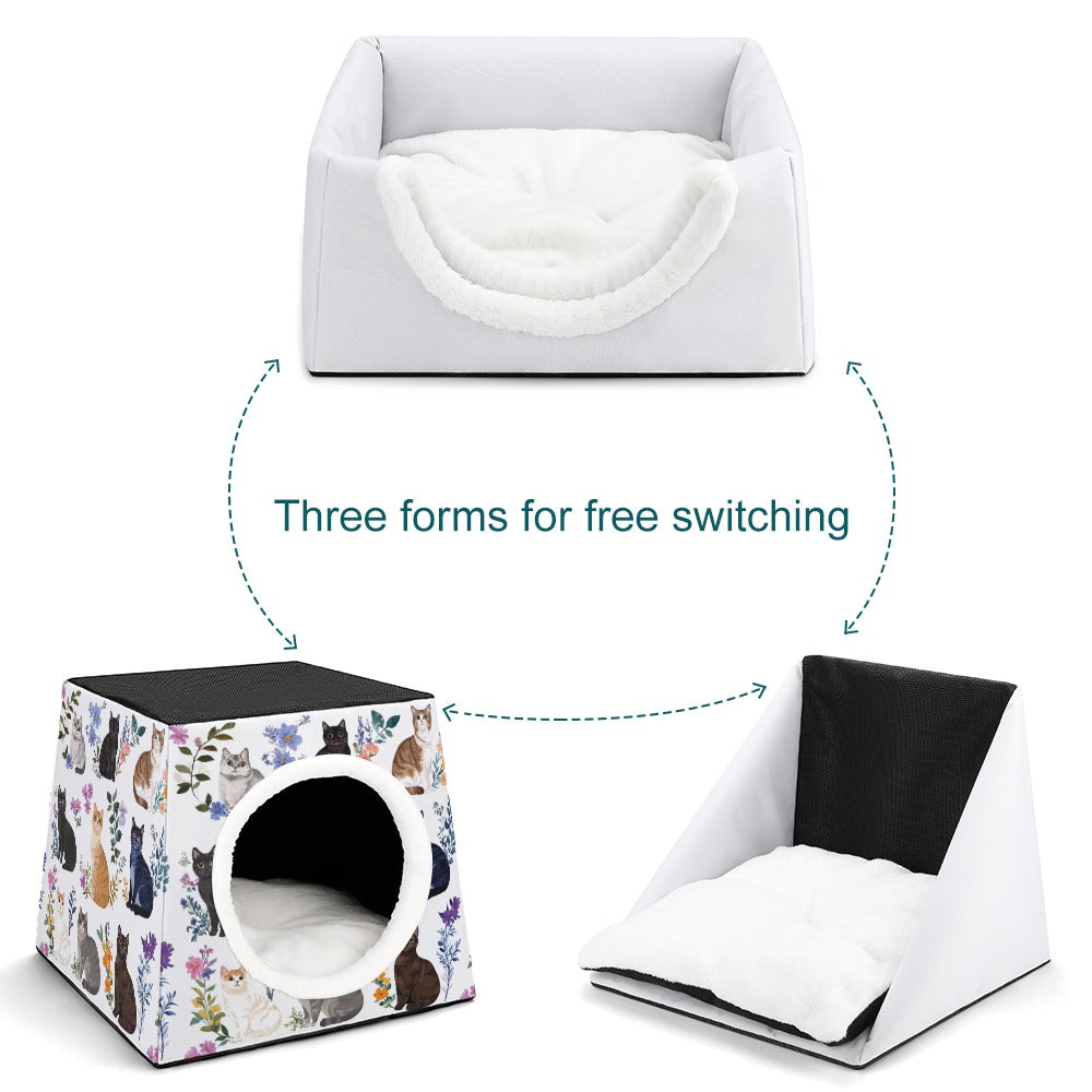 Lorva Capsule pet Waterloo Charming Floral Cats