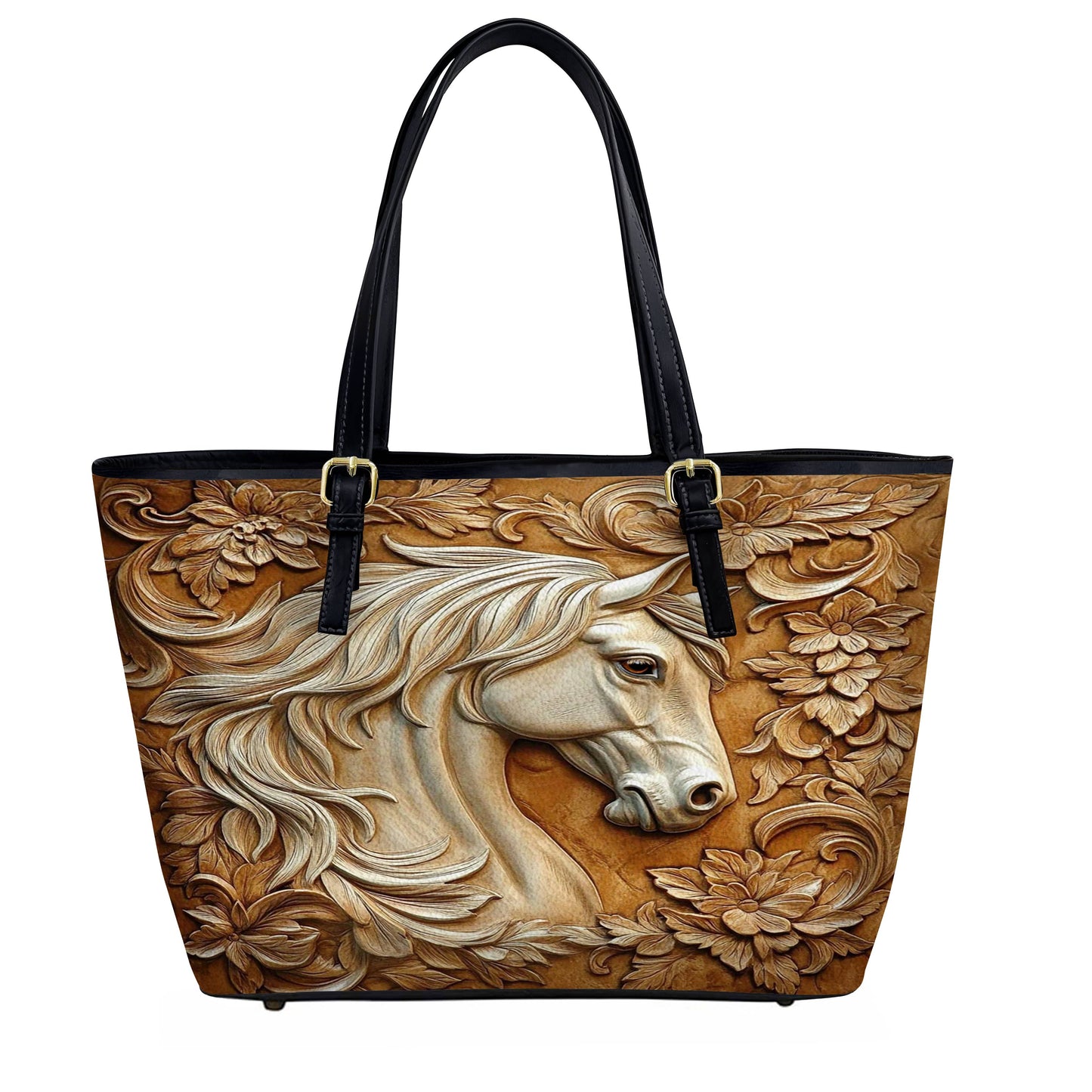Lorva Leather Tote Bag Majestic Harmony