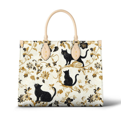 Lorva Leather Bag Midnight Black Cats