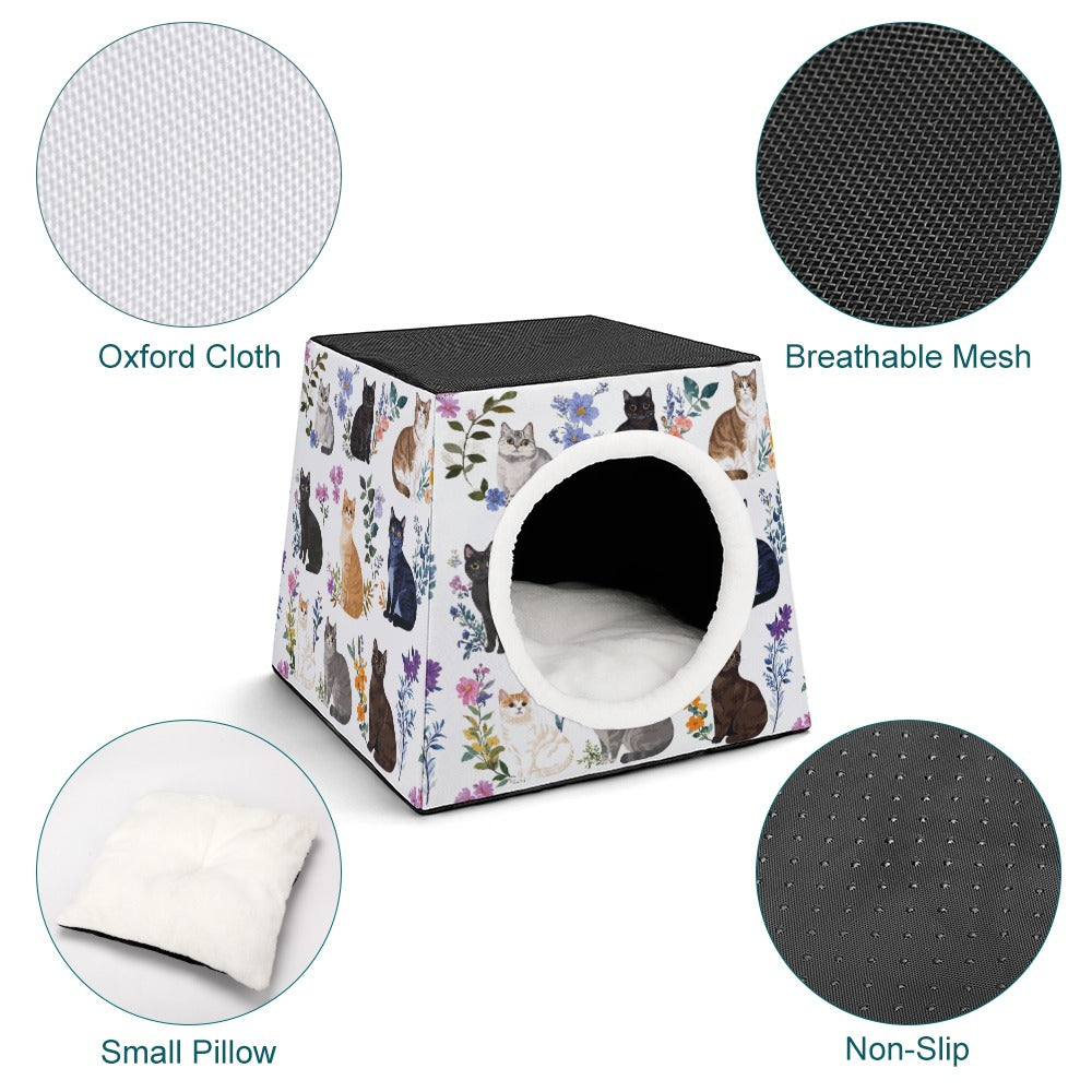 Lorva Capsule pet Waterloo Charming Floral Cats