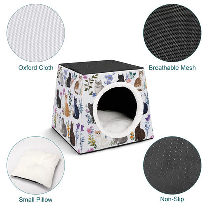 Lorva Capsule pet Waterloo Charming Floral Cats