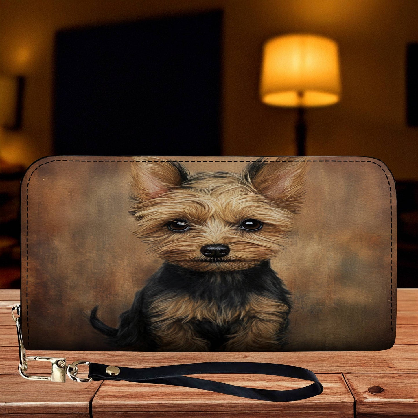 Lorva Yorkie Leather Wallet My Soul