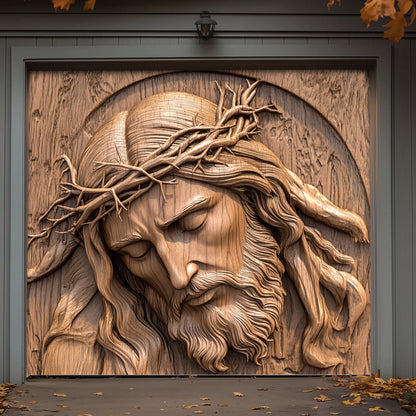 Lorva Garage Door Banner Faith