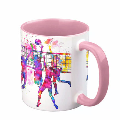 Lorva Personalized Mug Just A Girl Who Loves Volleyball