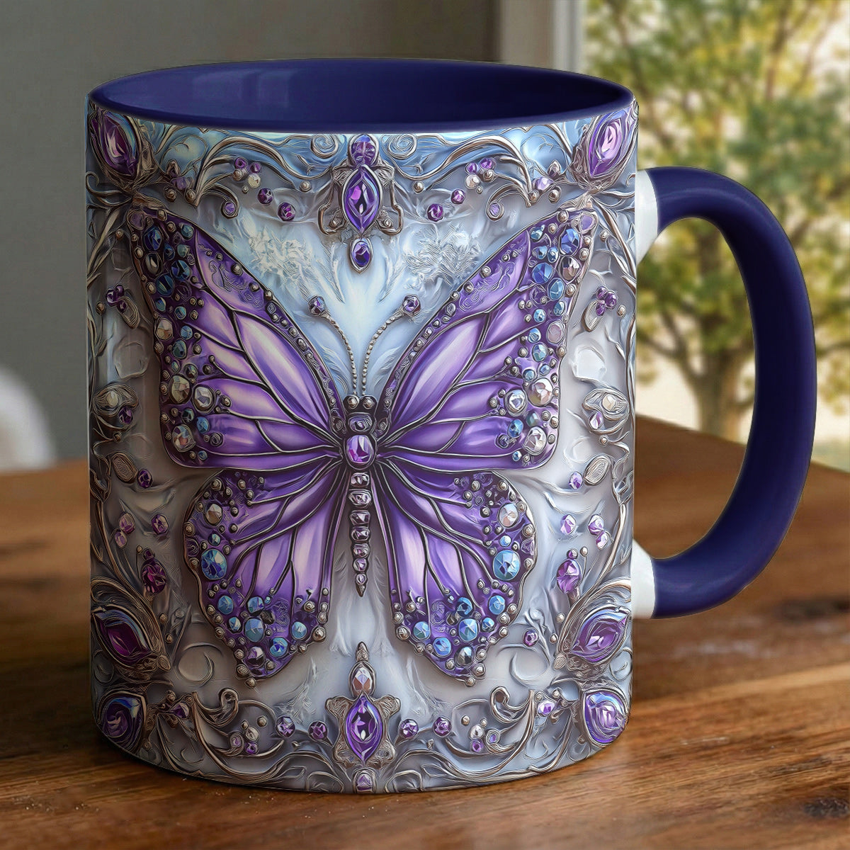 Lorva Acent Mug Beautiful Butterfly