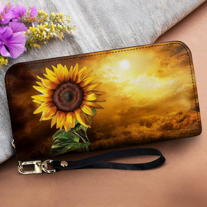 Lorva Leather Wallet Eternal Sunflower