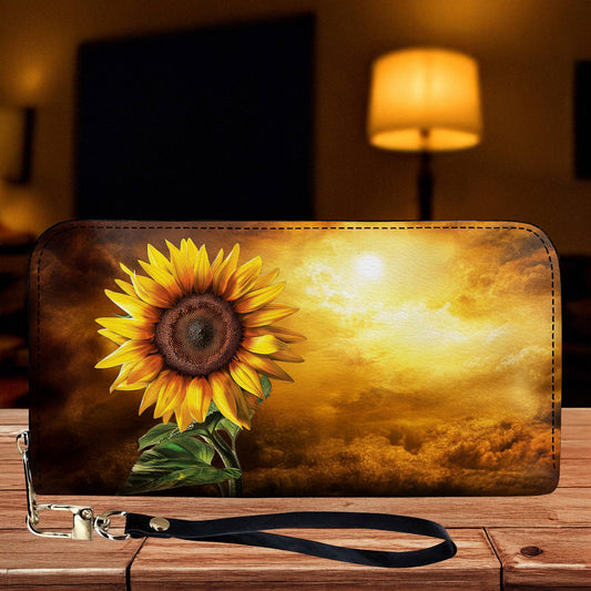 Lorva Leather Wallet Eternal Sunflower
