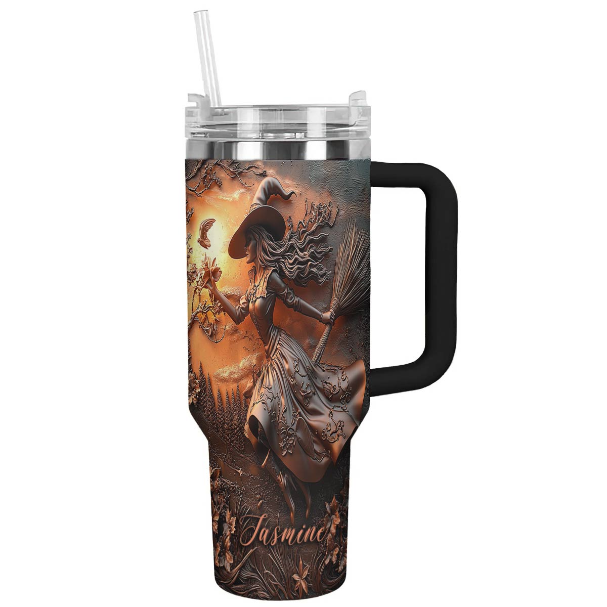 Witch Lorva Tumbler Personalized Witching Hour Glow