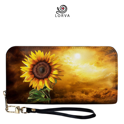 Lorva Leather Wallet Eternal Sunflower