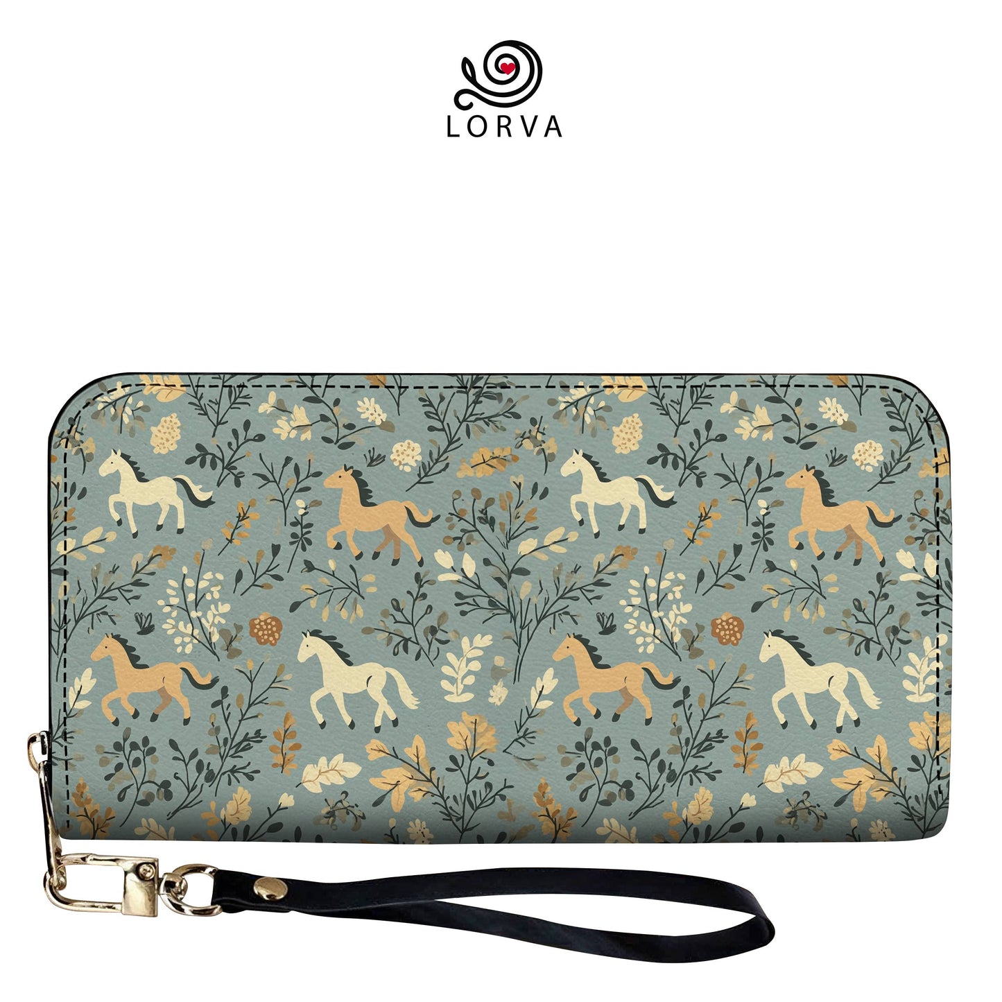 Lorva Horse Leather Wallet Wild Whisper