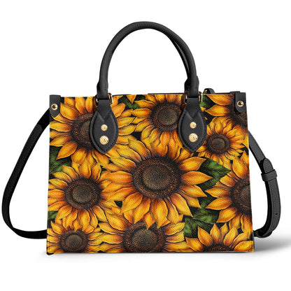 Lorva Leather Bag Sunlit Elegance