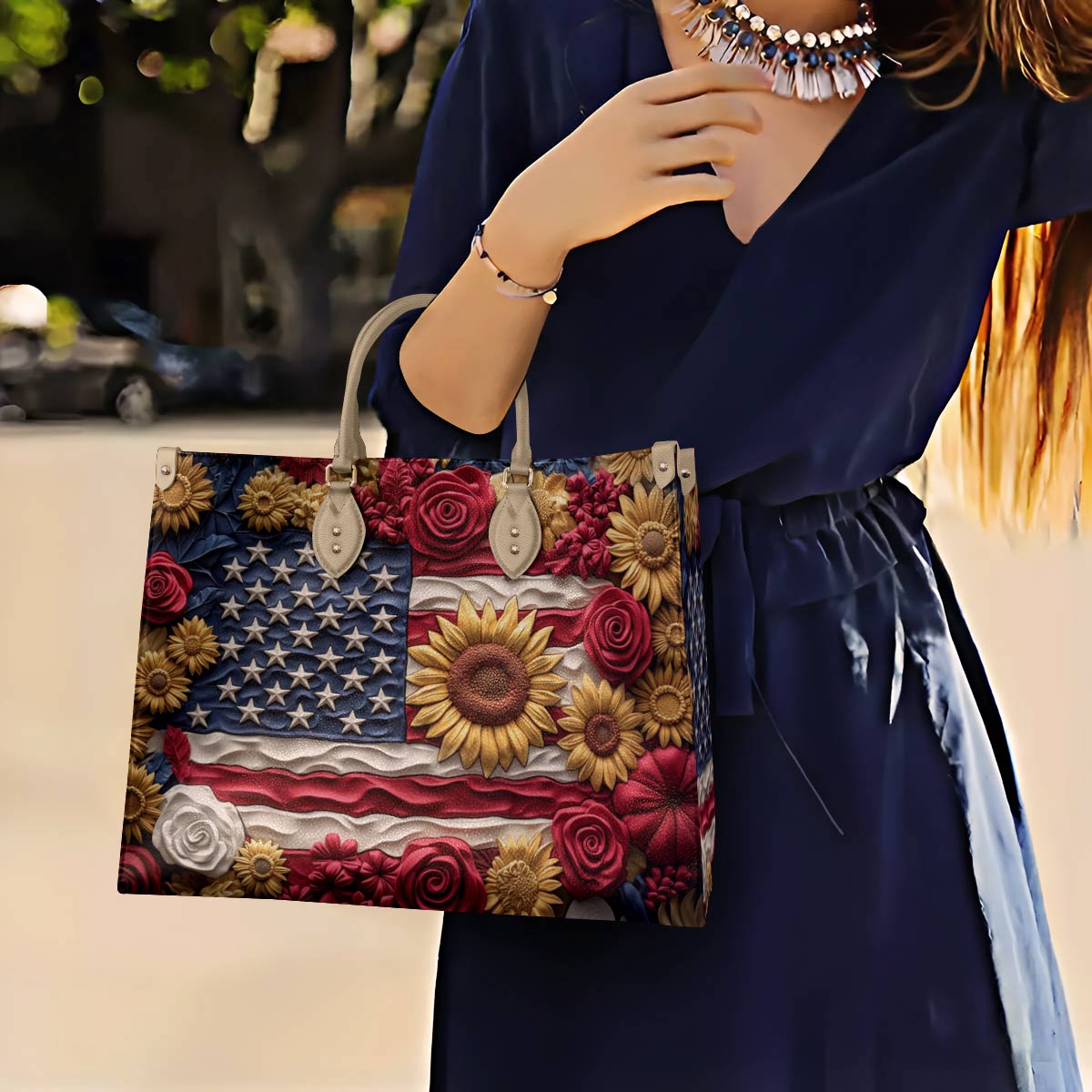 Lorva Leather Bag Love My Country