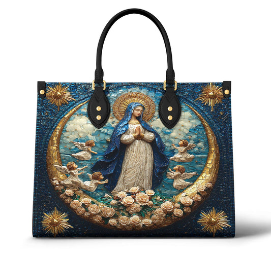 Lorva Leather Bag Gentle Virgin Mary