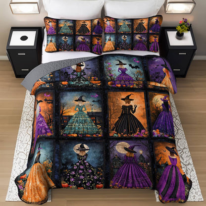 Witch Lorva All Season Quilt 3-Piece Set Waltz of the Witches