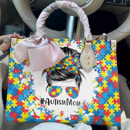 Lorva Leather Bag Autism Mom Lovely