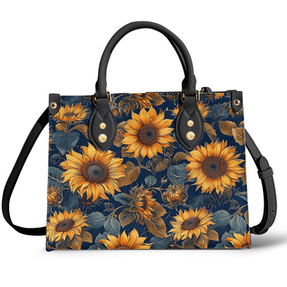Lorva Leather Bag Rustic Sunflower