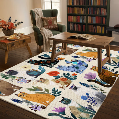 Lorva Cat Area Rug Gardern Love