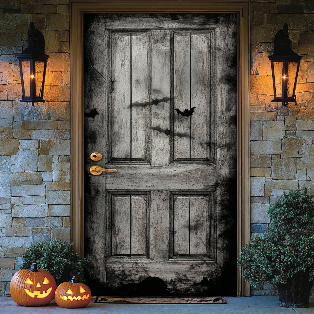 Lorva Halloween Door Cover Into The Haunted Hollow