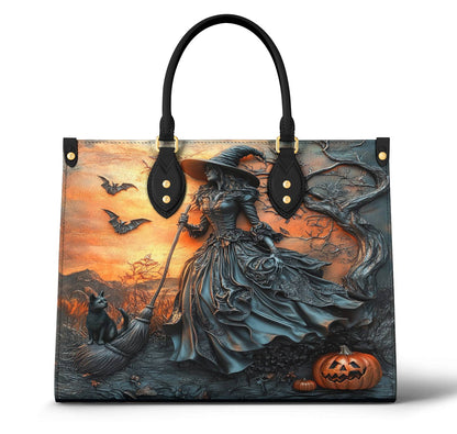 Witch Lorva Leather Bag Enchanted Sunset Witch