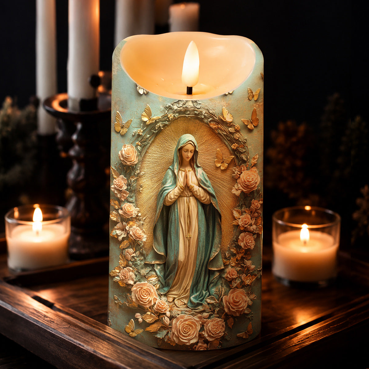 Lorva LED Candle Sacred Devotion