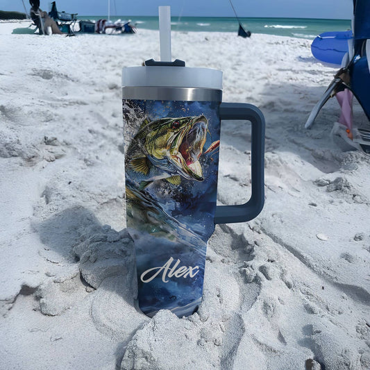 Lorva Personalized Tumbler Majestic Largemouth Bass