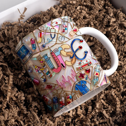 Lorva Nurse Mug Sparkling Nurse Life