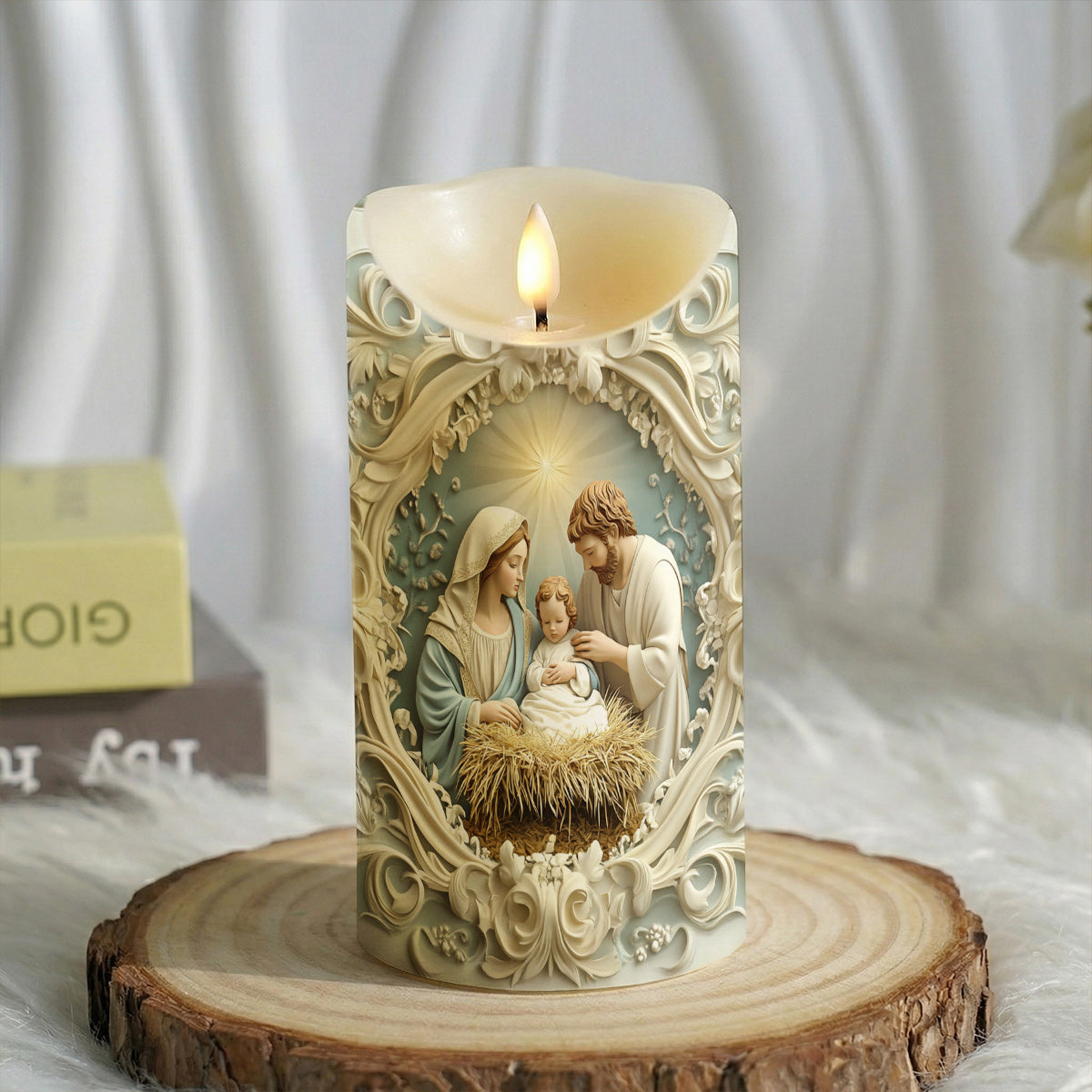 Lorva LED Candle Divine Light
