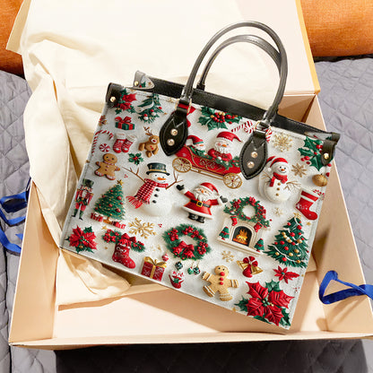 Lorva Leather Bag Cute Christmas