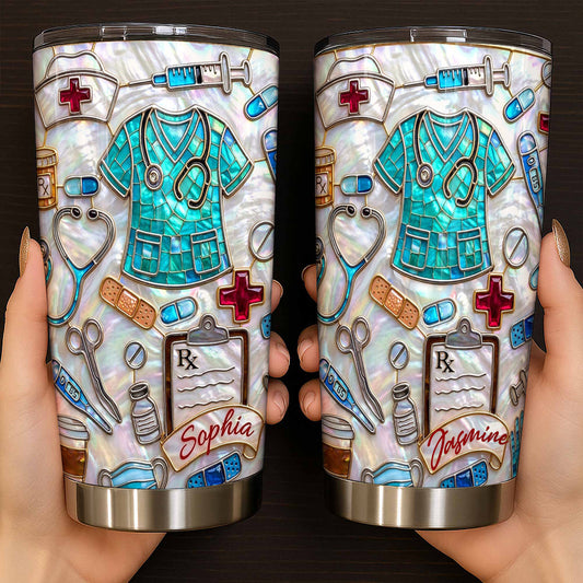 Lorva  Personalized Nurse 20Oz Tumbler Nurselife