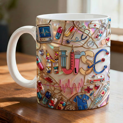 Lorva Nurse Mug Sparkling Nurse Life
